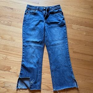 Glassons Dark Blue Flare Jeans